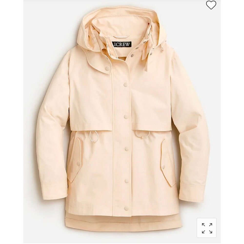 J.Crew $188 Petite New Perfect Lightweight Jacket Soft Champagne Size PXS BP291